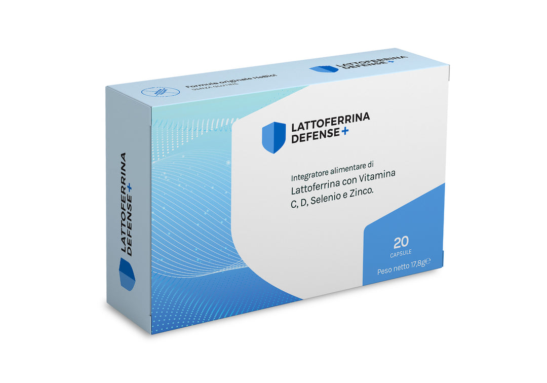 Lactoferrin Defense+ mit Vitamin C, D, Zink und Selen