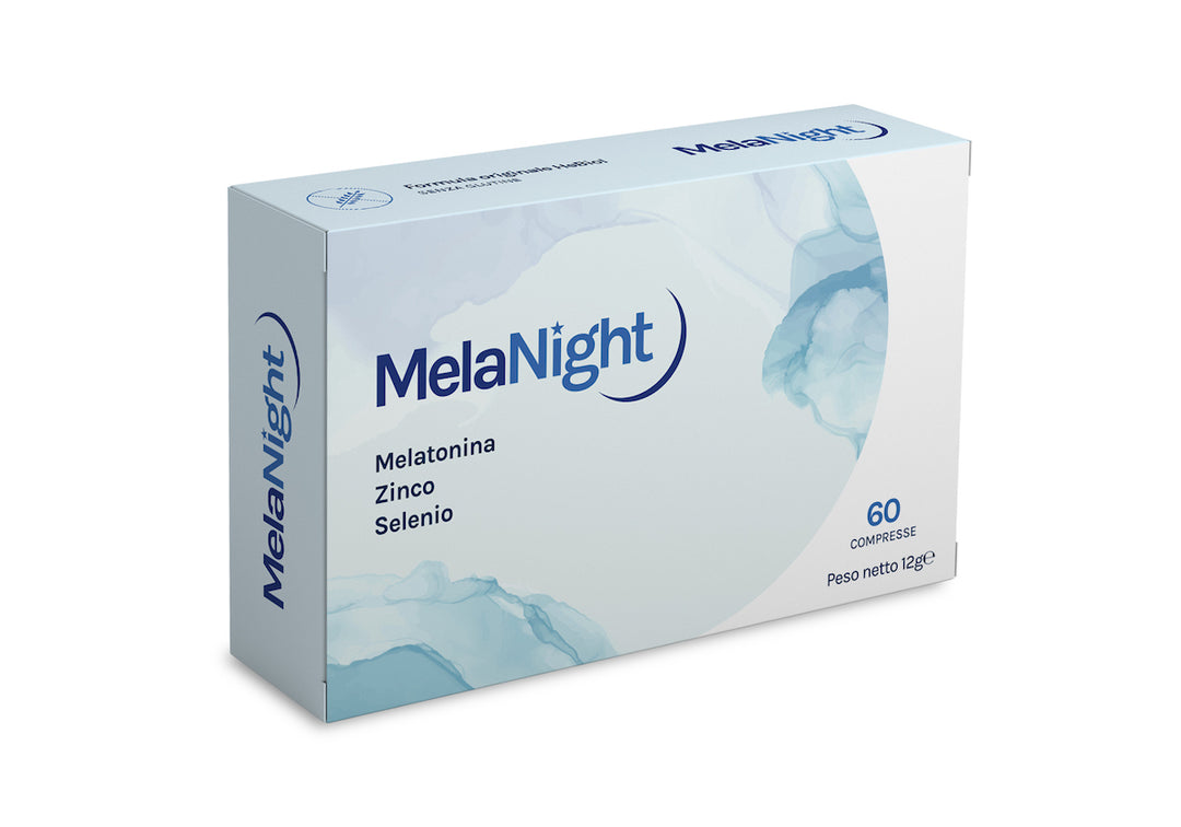 Melatonina Zinco - Selenio MelaNight - 60 Compresse
