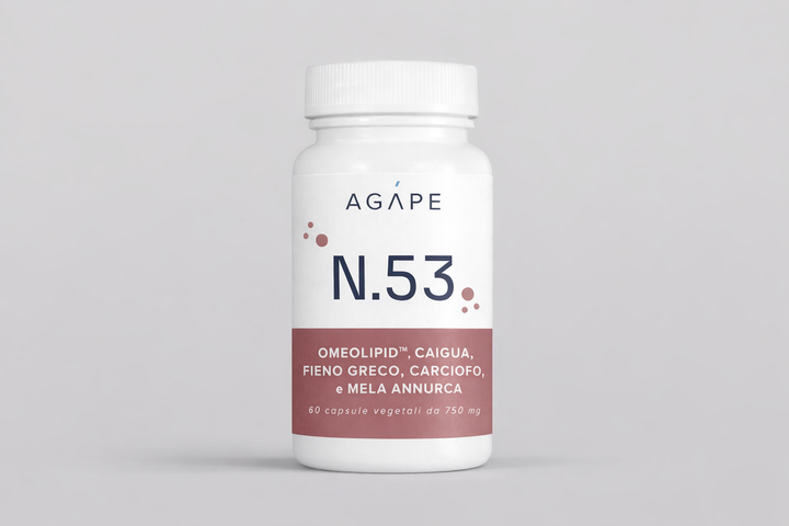 N.53 | COLESTEROLO CAIGUA,MELA ANNURCA, GUGGUL  e Omeolipid® |