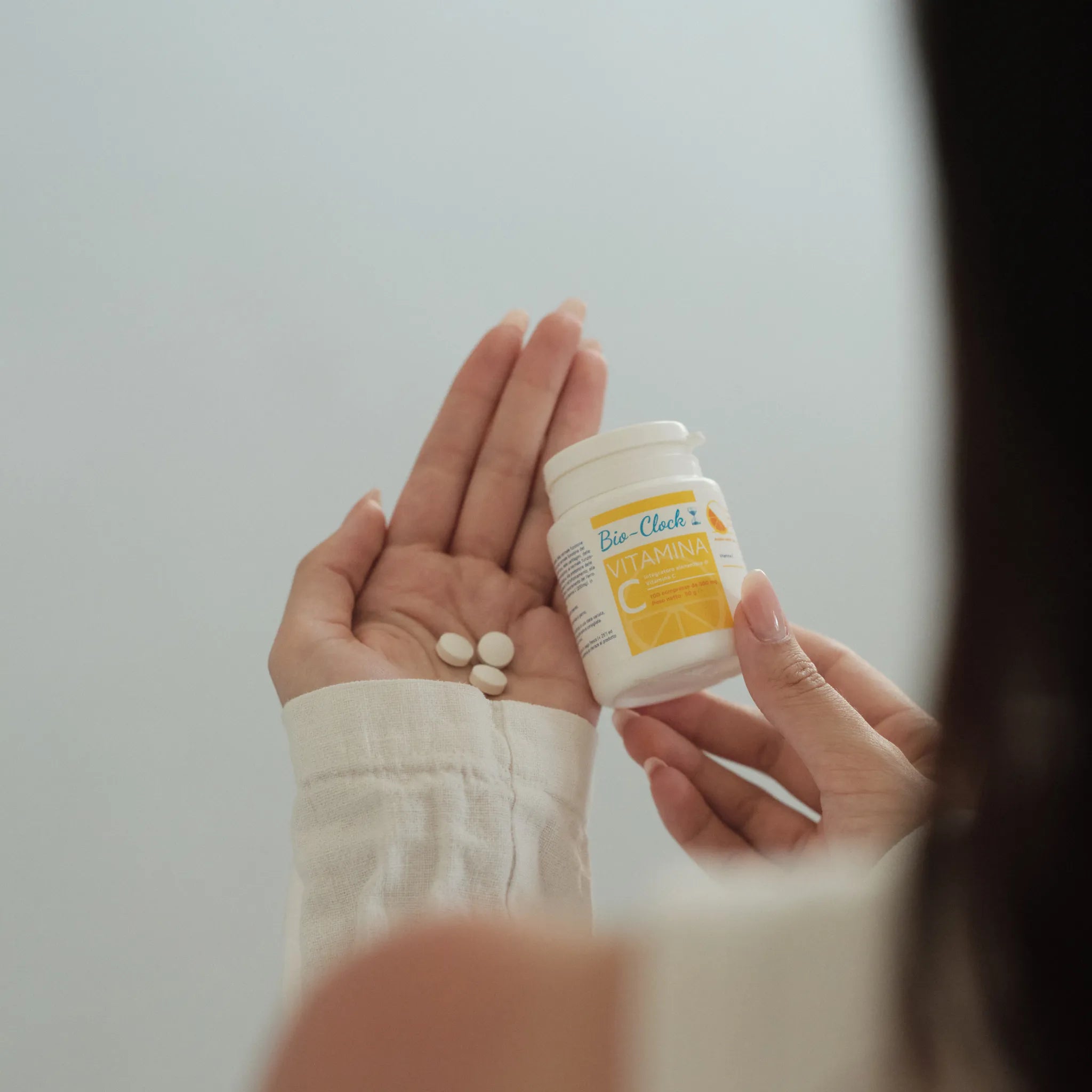 VITAMIN C – 100 Tabletten – 500 mg pro Tablette – Hergestellt in Italien