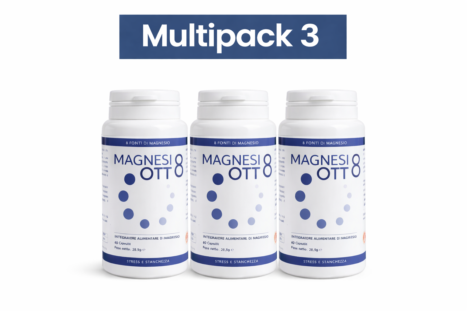 MULTIPACK 3 Packungen MAGNESIUM-8