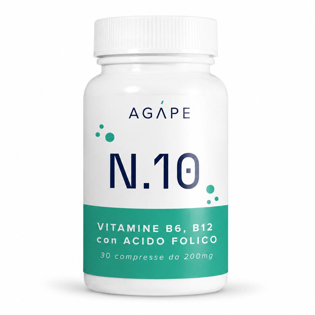 N.10 | ACIDO ALFA FOLICO, VITAMINE B6|B12|